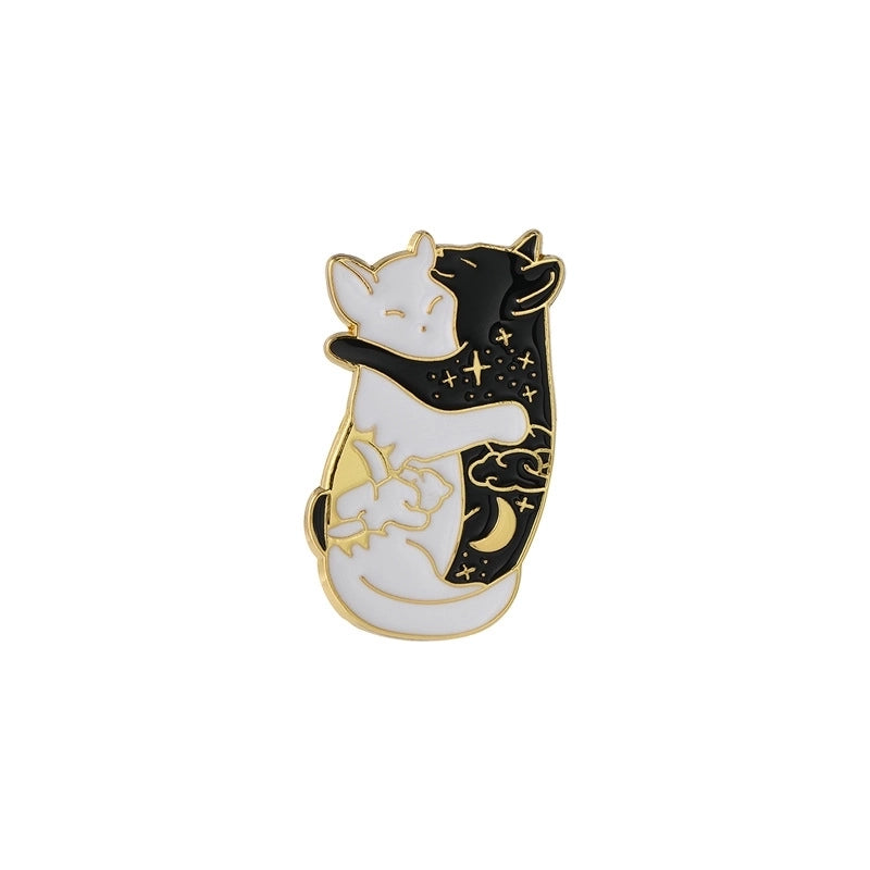 Cute Bear Panda Cat Alloy Women’s Brooches