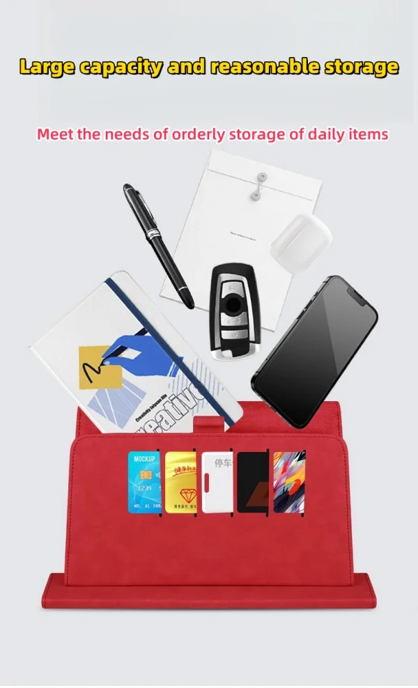 Invisible File Folder For Car Seat Gap