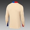 Joyfball 2024/2025 Barcelona Half-Pull Training Suit khaki Football Shirt 1:1 Thai Quality