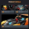 1:10 Solus GT Model 2135-Pieces Sports Car Building Blocks Toy Gift For Boys and Girls
