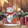 DIY Christmas Bird Santa Diamond Painting Ornaments