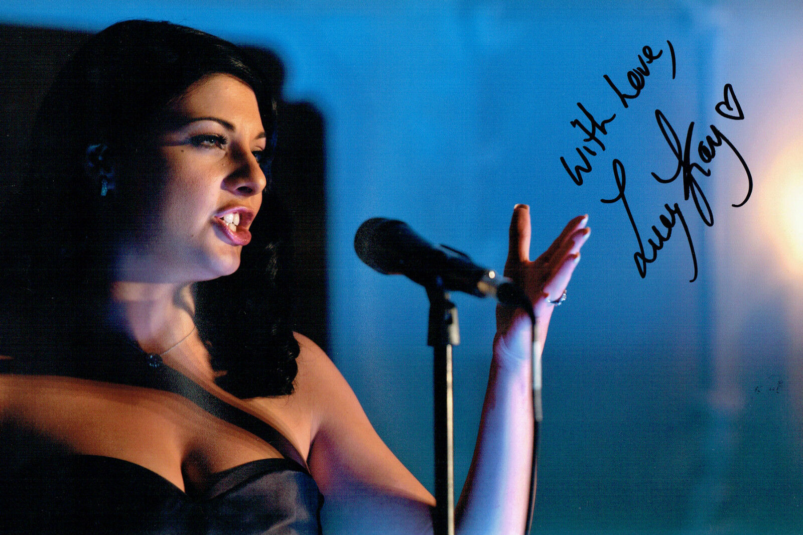 Lucy KAY Signed Autograph 12x8 Photo Poster painting AFTAL COA BGT Series 2012