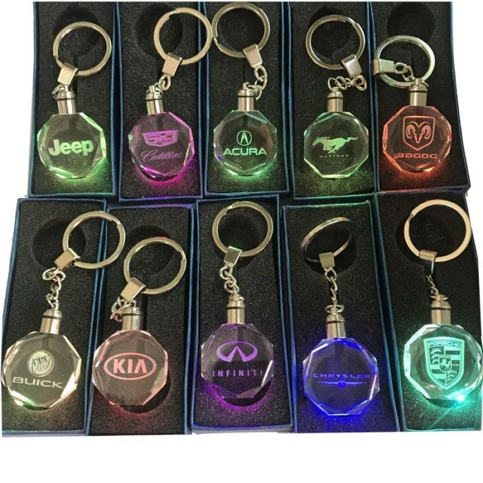 Car Key Chain Crystal Pendant