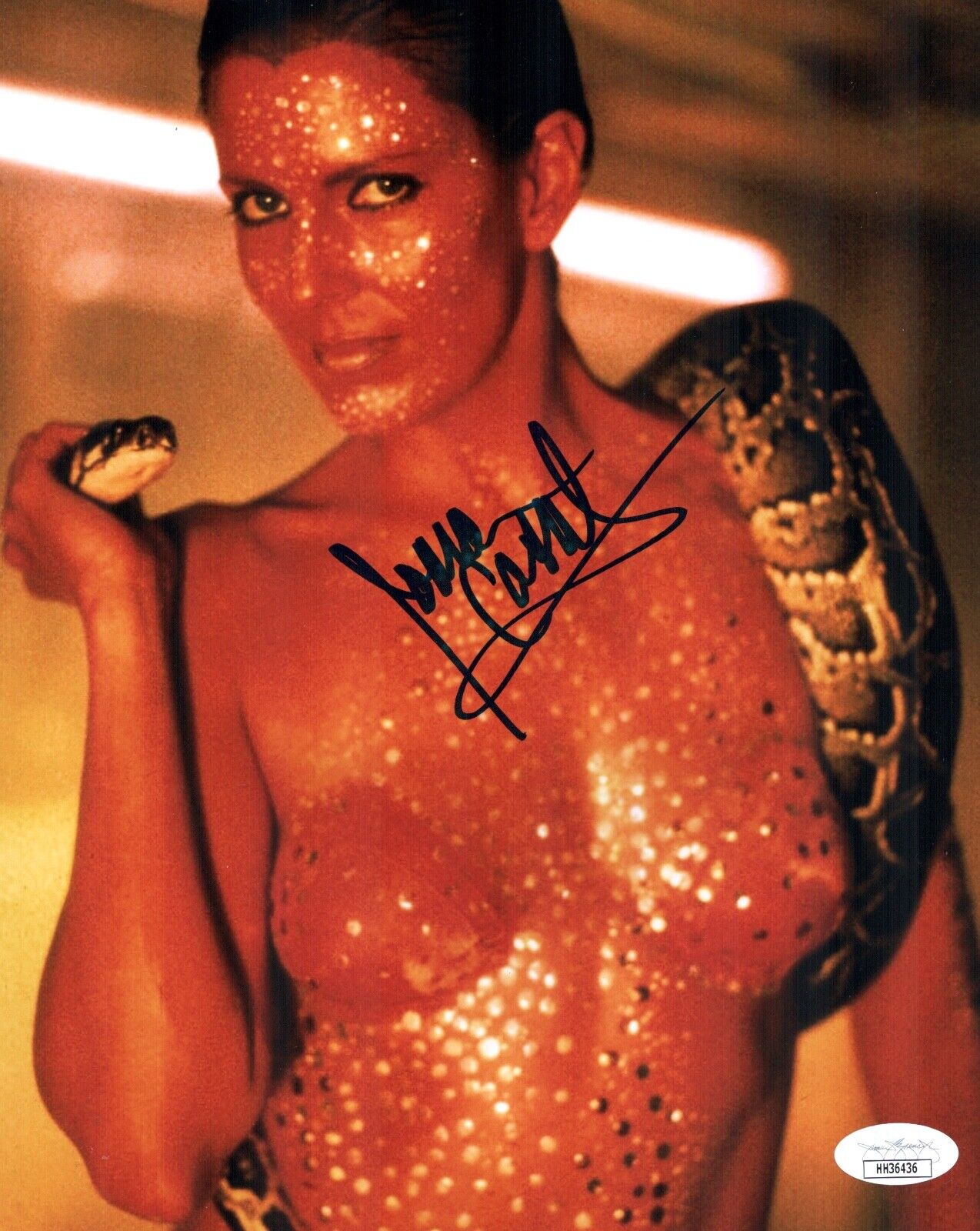 JOANNA CASSIDY Hand Signed 8x10 BLADE RUNNER Photo Poster painting IN PERSON Autograph JSA COA