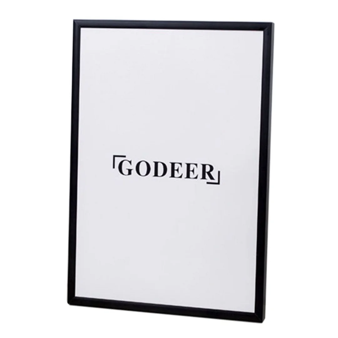 Nordic Style Photo Frame Golden Picture Frames Metal Poster Holder Modern Desktop Ornament for Living Room Bedroom Decoration