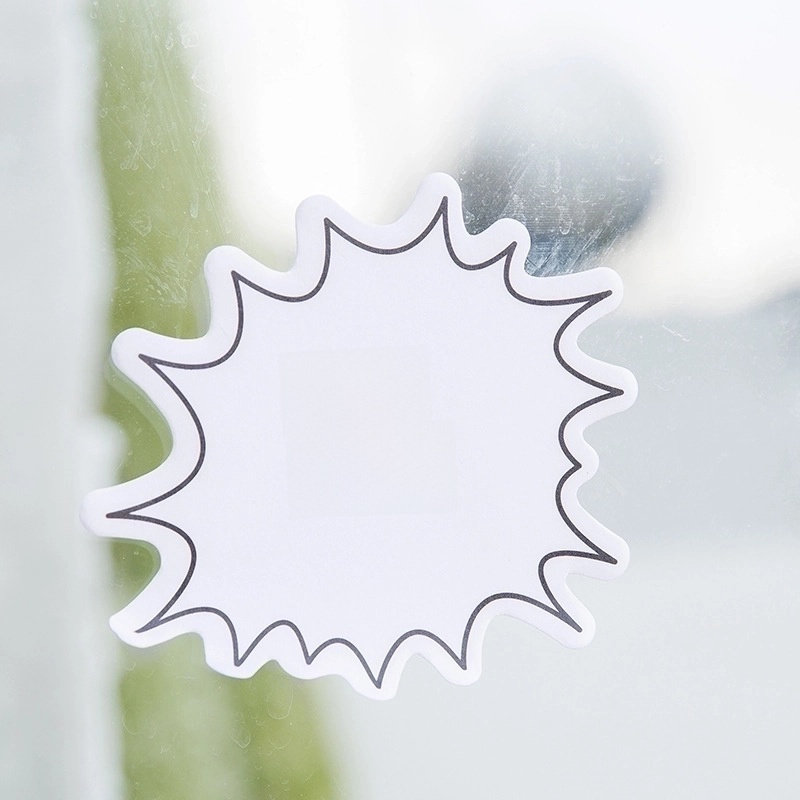 Dichen Creative Simple Japanese Dialog Box Series Sticky Notes Hand Account Fresh Message Memo Note Sticker3