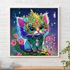 Diamond Painting-DIY Crystal Rhinestone Cat