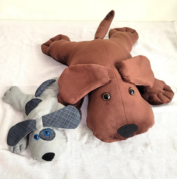 Beanbag toy dog Template & Instructions