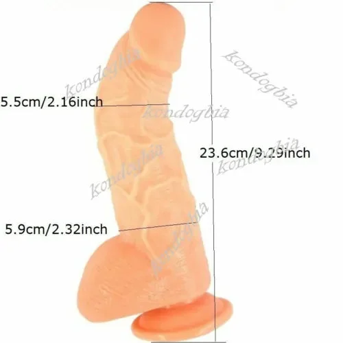 pornhint Pornhint Big Thick Dildo Realistic Penis Fetish Dick Anal Plug Women Masturbator Sex Toy