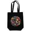 Canvas Tote Bag Embroidery Kit with Hoop Frame for Beginners Adults Sewing Art 32x37cm tapestrymarket