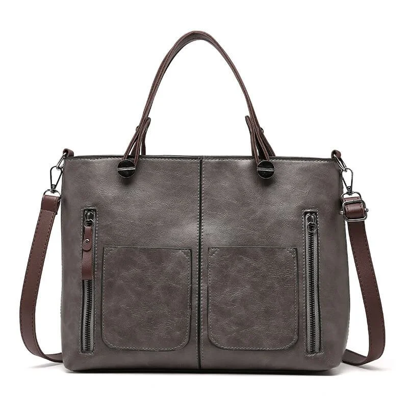 Arielle Vegan Leather Shoulder Bag