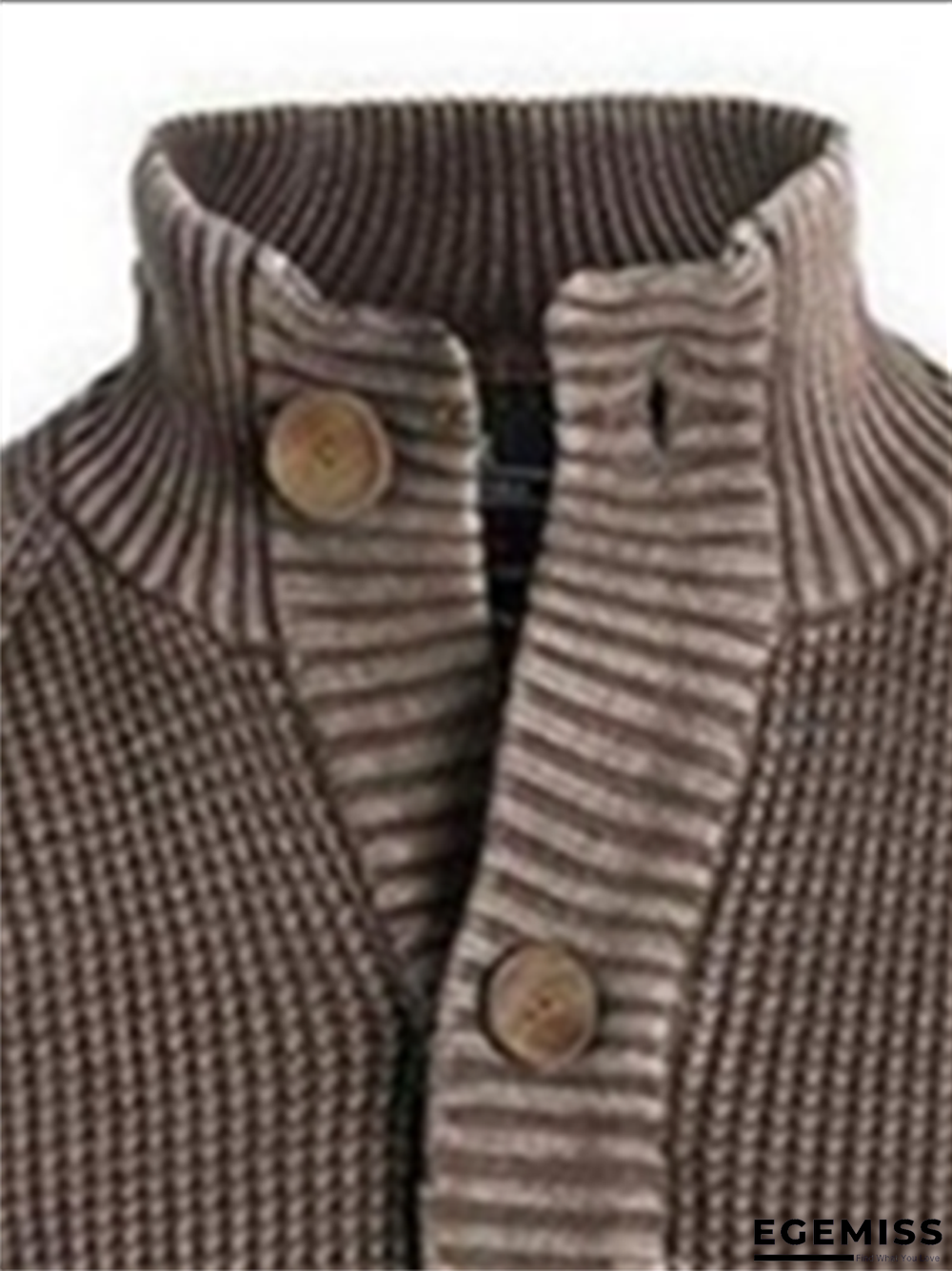 Long Sleeve Single Breasted Knitting Cardigan Sweater | EGEMISS