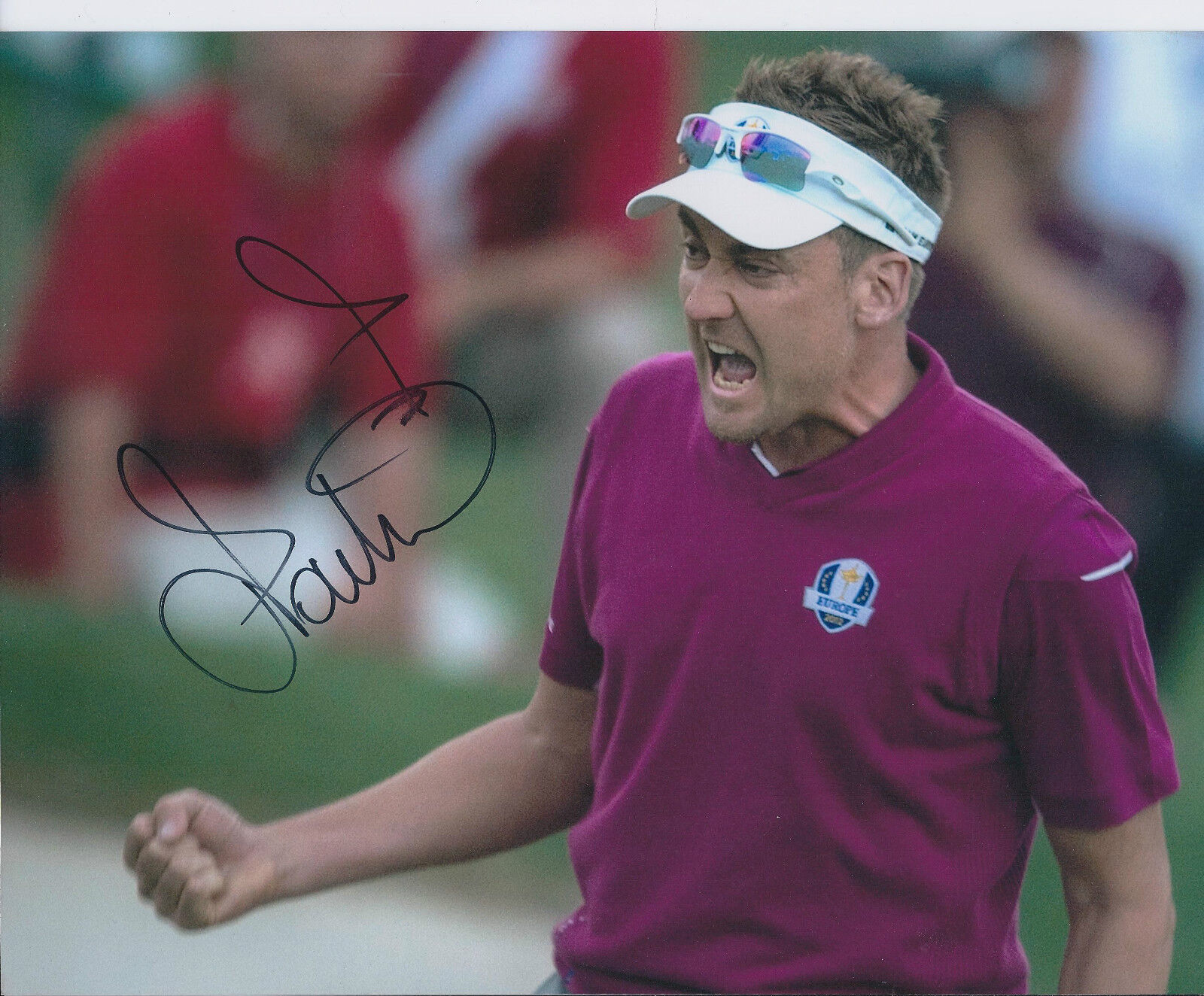 Ian POULTER In Person SIGNED Autograph 10x8 Photo Poster painting AFTAL COA Match Play Champion