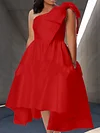 Condole Belt Bowknot Party Midi Dress