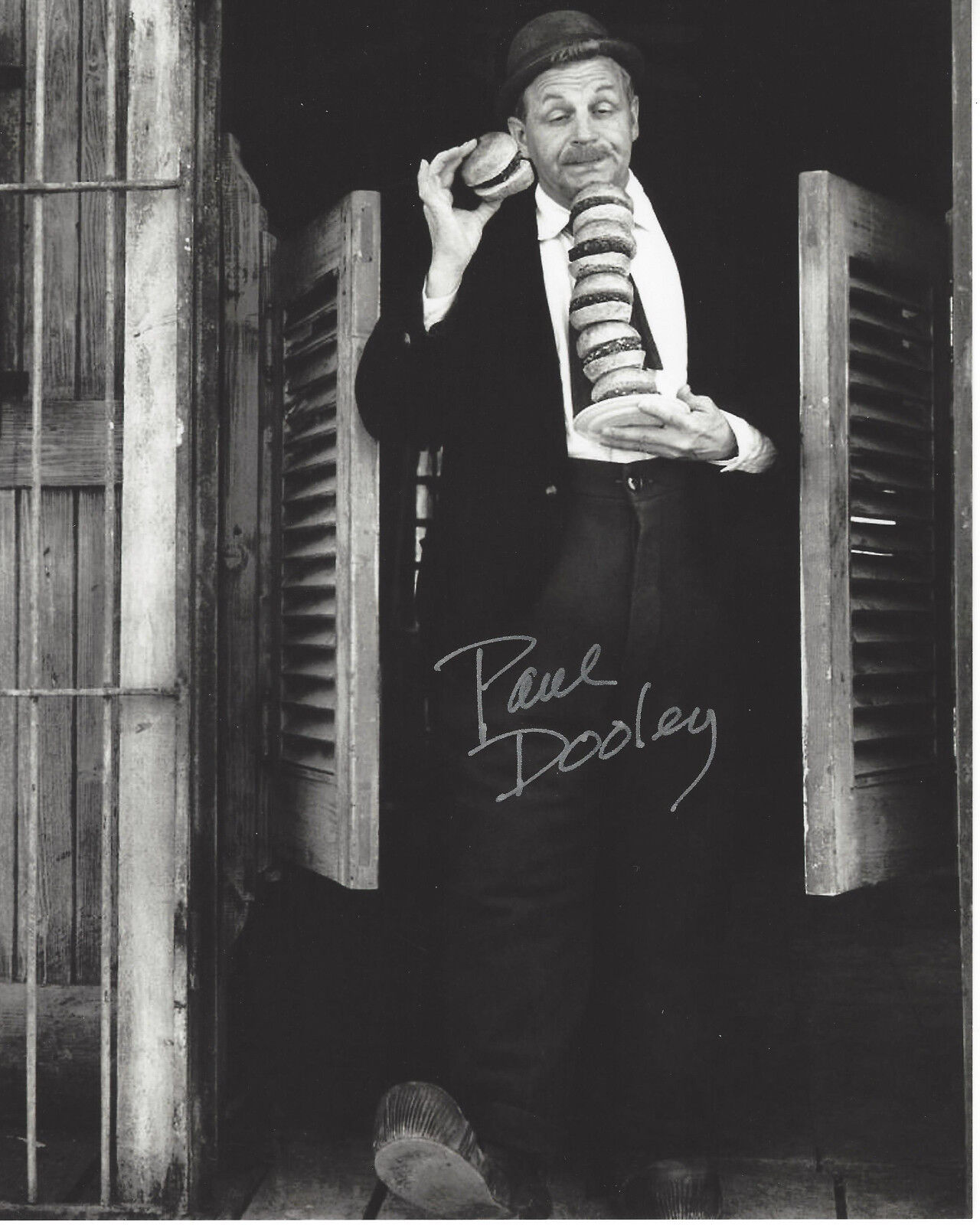 PAUL DOOLEY SIGNED AUTHENTIC POPEYE 8X10 Photo Poster painting w/COA ACTOR COMEDIAN HAIRSPRAY