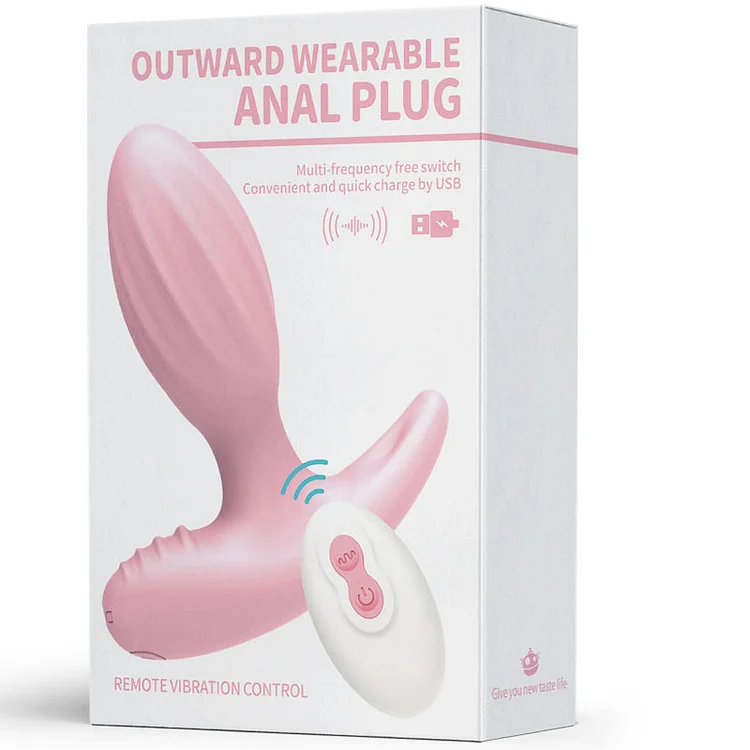 Vibrating Rechargeable Silicone Anal Plug Weloveplugs