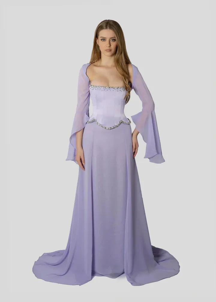 ravishing blue hydrangea corset maxi dress Milla Dress - Ravishing blue hydrangea corset maxi dress, Garden of Eden. Originally $650. Brand New - Dresses - Parma, Ohio | Facebook Marketplace