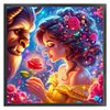 (Multi-Style) Beauty And The Beast-14CT Stamped Cross Stitch 50*50cm/19.69*19.69in