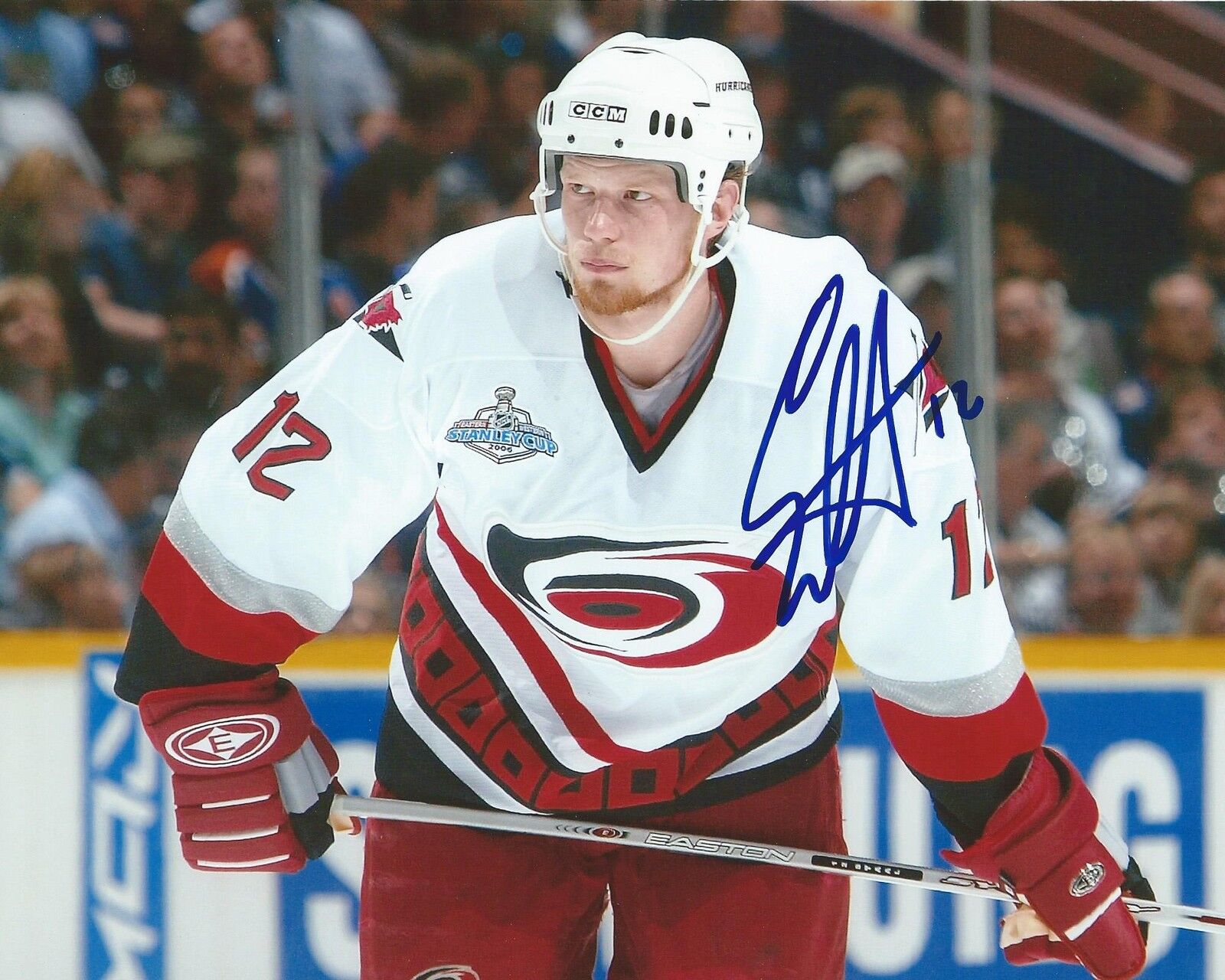 Eric Staal Signed 8x10 Photo Poster painting Carolina Hurricanes Autographed COA