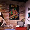 AC/DC - Panneaux en &eacute;tain m&eacute;tallique(20*30cm/30*40cm) - Musique