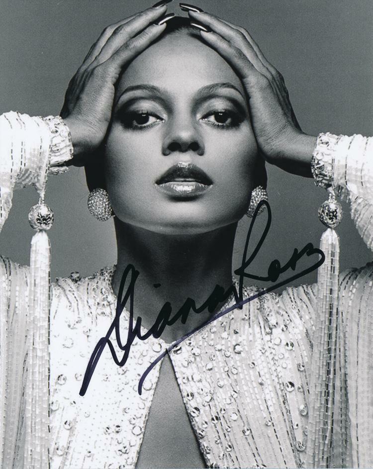 DIANA ROSS Signed Photo Poster paintinggraph - Pop / Motown Singer - preprint