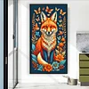 (Big Size)Fox - 14CT Stamped Cross Stitch - 40*70cm - Animal