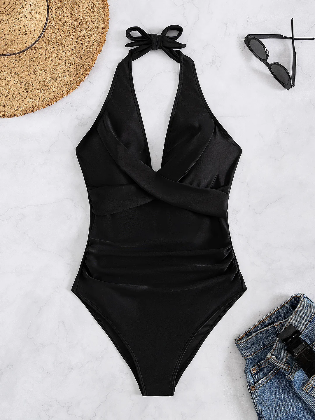 Uveng New Swimsuit Women's Fashion Bikini Swimsuit Sexy Swimsuit