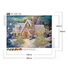 Christmas House-Crystal Rhinestone Diamond Painting
