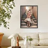Diamond Painting -DIY Round Drill Young Girl