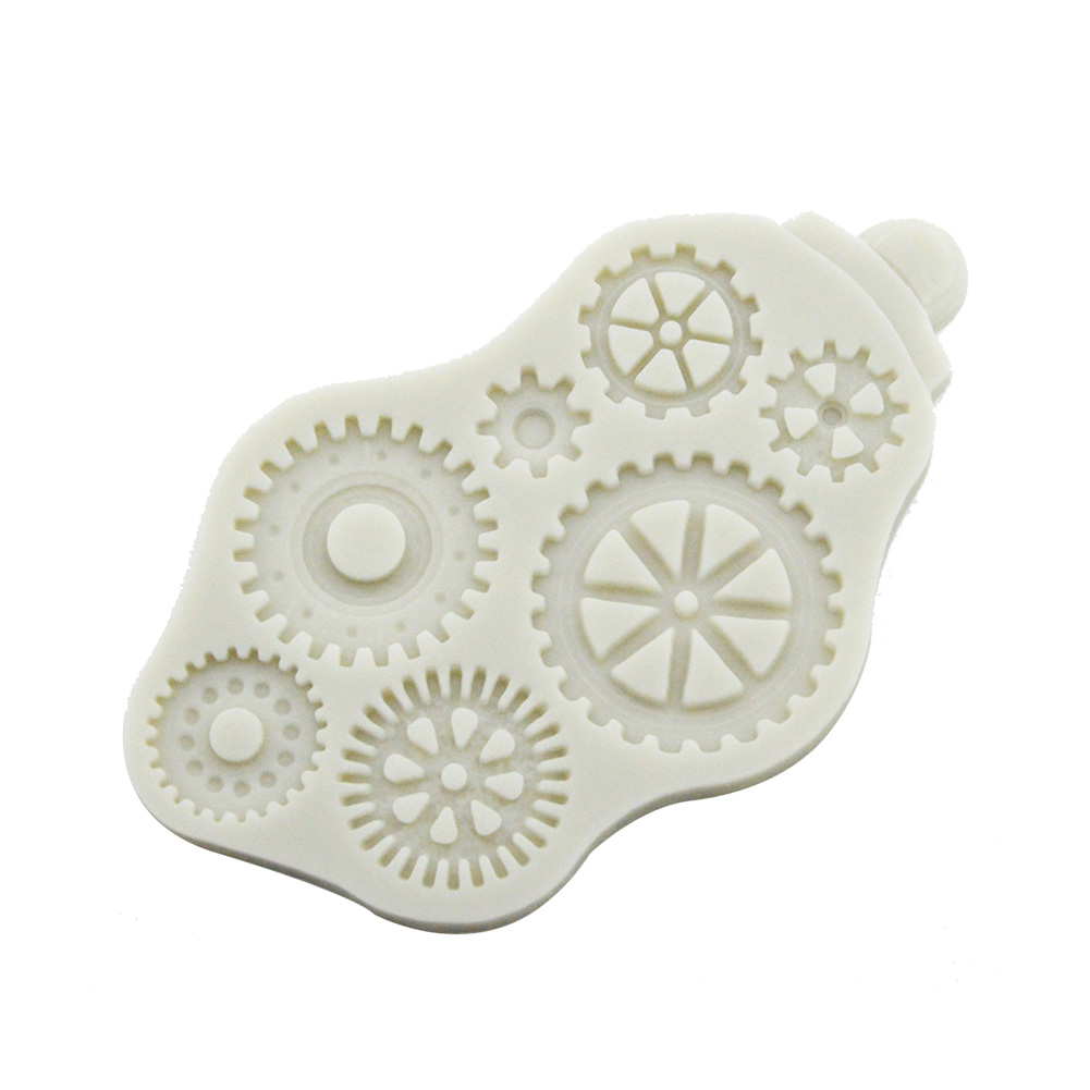 

Cogs Silicone Mold Fondant Cake Decor Molds Chocolate Dessert Baking Tools, 501 Original