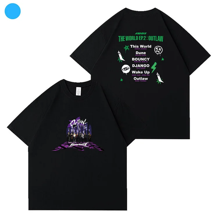 ATEEZ ツアー グッズ Tシャツ 멋 T-