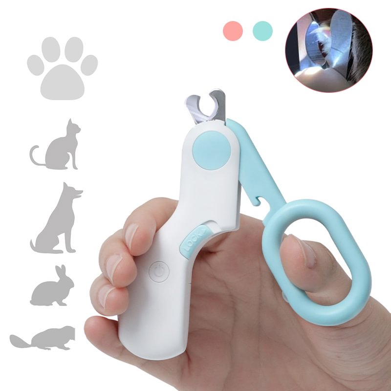 Cat Nail Clipper with Light