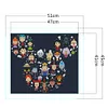 Cartoon Character - 11CT Stamped Cross Stitch - 46*51cm - Disney