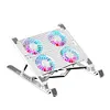 Laptop Cooling Fan with 2/4 Fans Foldable RGB 7 Height for 11-17.3 Inch Notebook