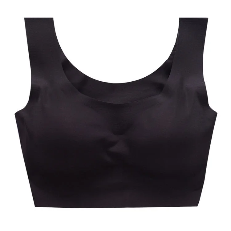 jerrinut Seamless Bras For Women Active Bra Push Up Vest Wire Free Lingerie Padded Brassiere Sleeping Bra Bralette Underwear BH