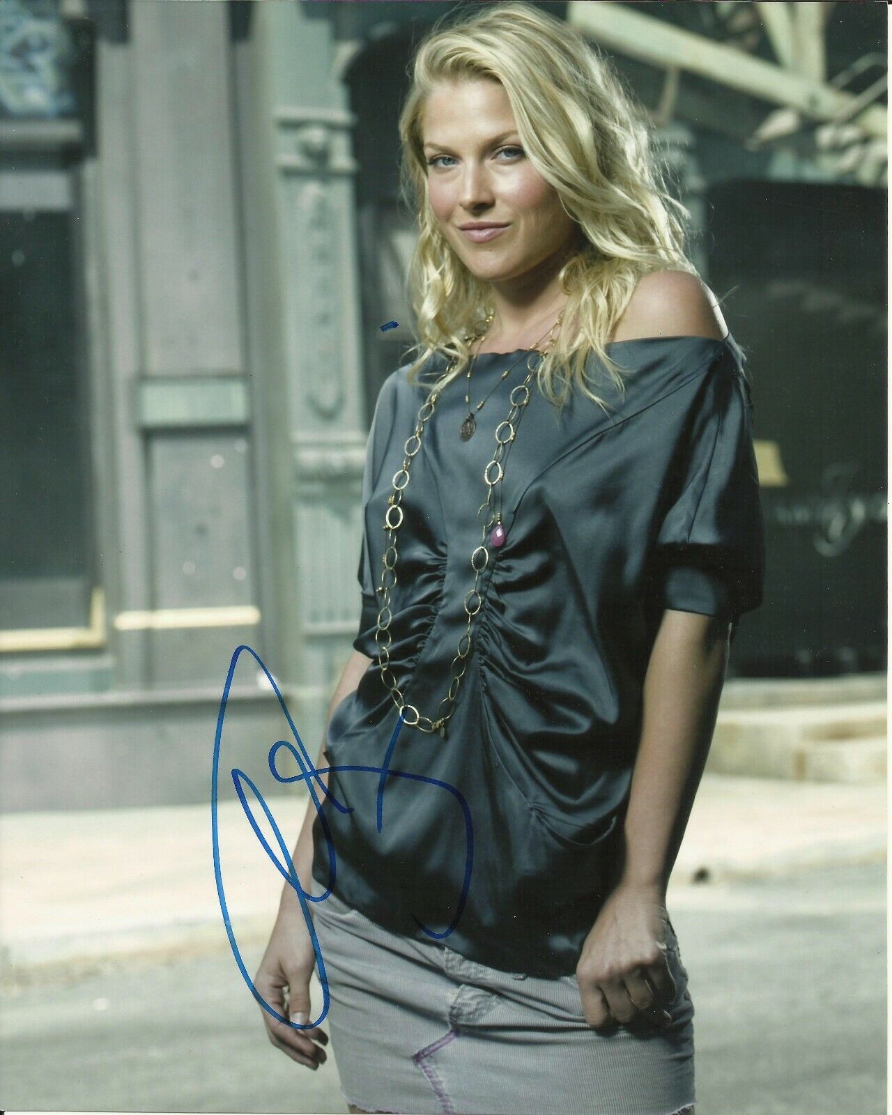 ALI LARTER SIGNED SEXY Photo Poster painting UACC REG 242 FILM AUTOGRAPHS (6)