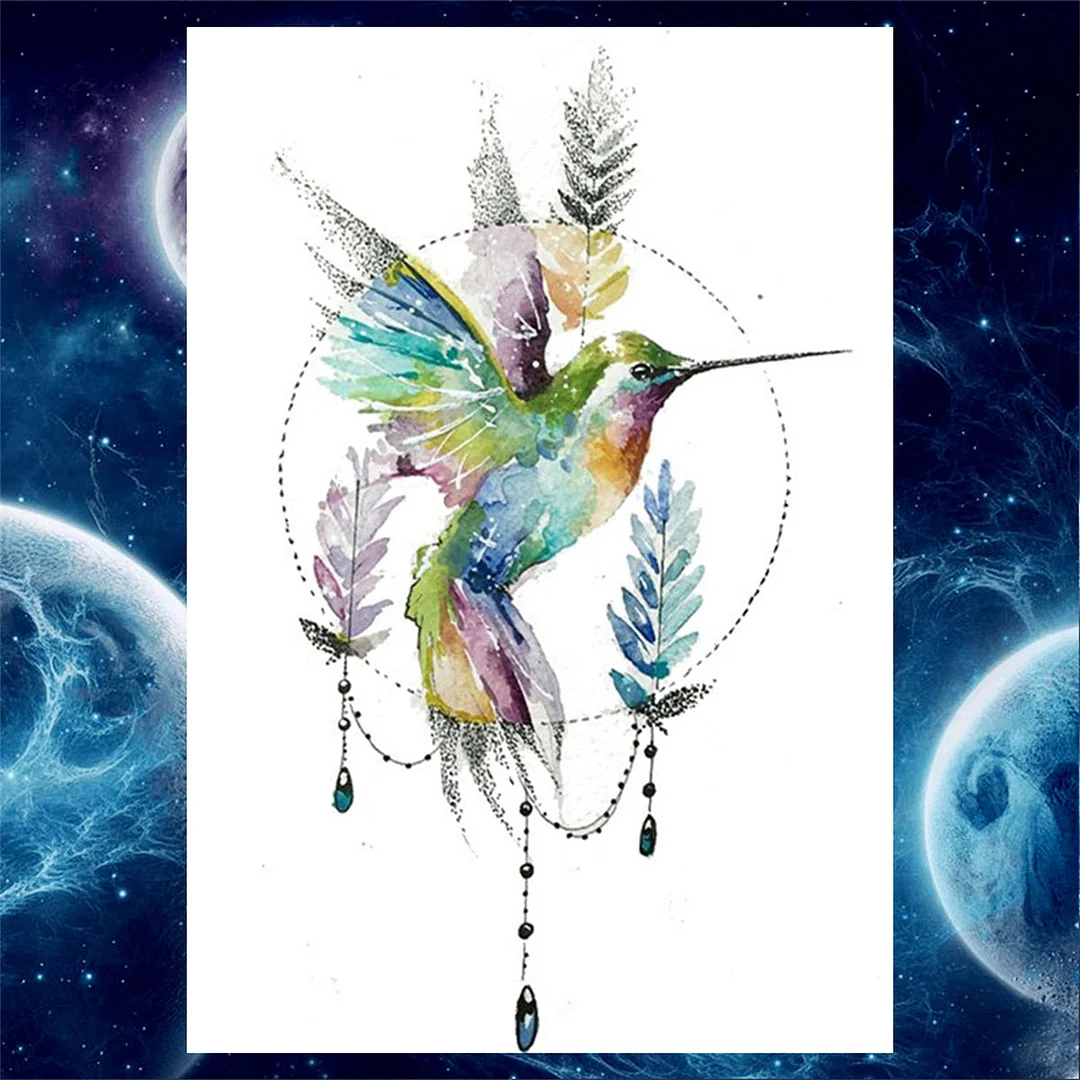 Octopus Anchor Skull Temporary Tattoos For Women Men Adult Pirate Black Skeleton Tattoo Sticker Fake Wolf Lion Tiger Tatoos Back