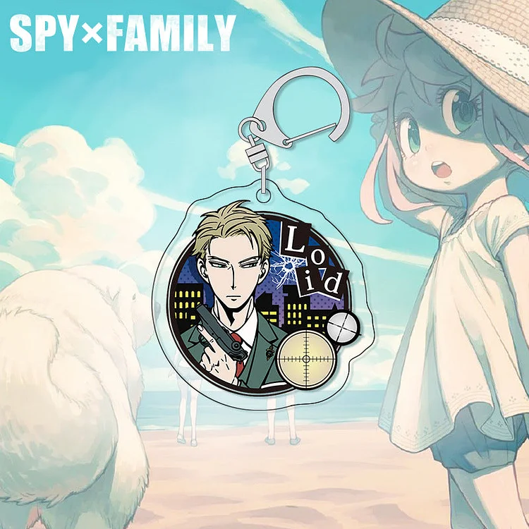 Cute Family Acrylic Keychain*Series 1
