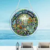 Diamond Painting Single-Sided Acrylic Garden Pendant for Home Wall Door and Window Decoration