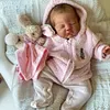[Heartbeat💖 & Sound🔊] 20" Handmade Lifelike Reborn Newborn Baby Sleeping Girl Named Weride with Hand-Painted Hair - RBBI-Myrebornbabydoll&reg; Myrebornbabydoll&reg;