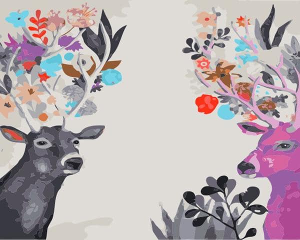

Deers Art – Paint By Numbers - 40*50CM, 501 Original
