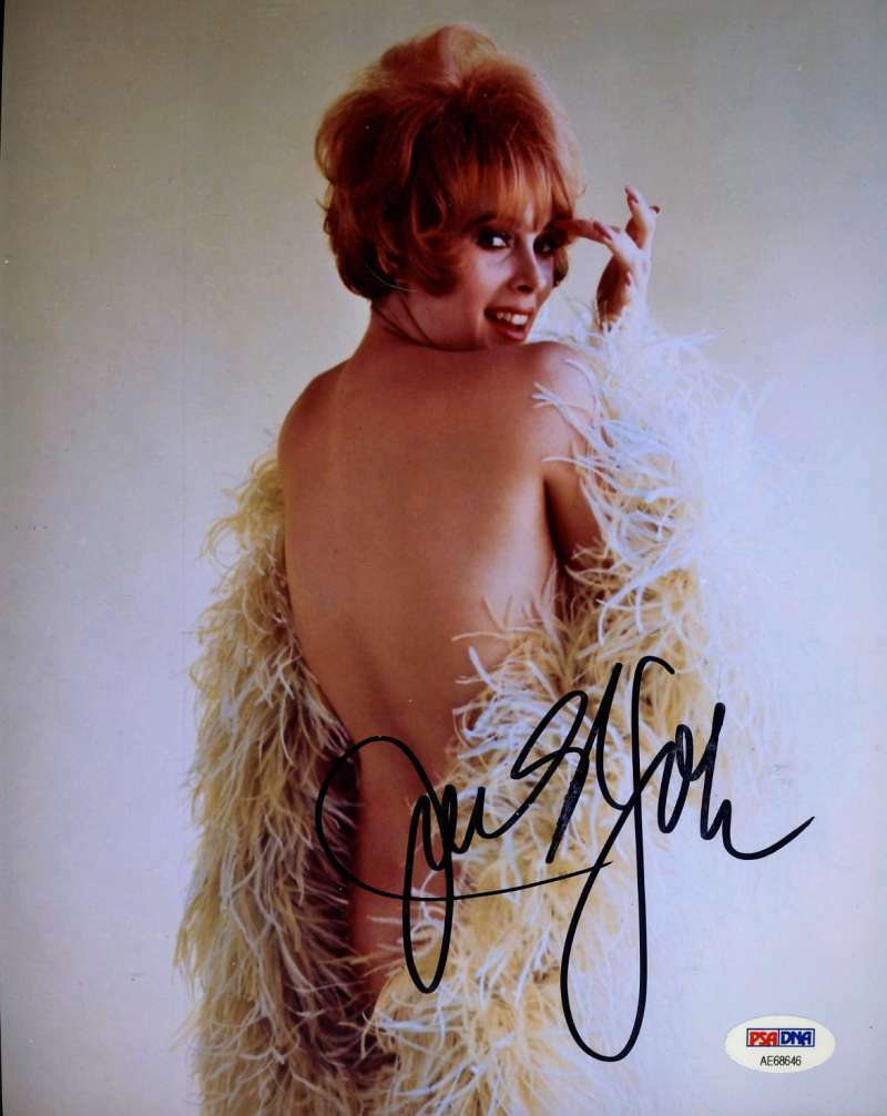 Jill St John Psa Dna Hand Signed 8x10 Photo Poster painting Original Autograph James Bond