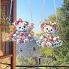 2 PCS Flower Bear - 5D DIY Pendant
