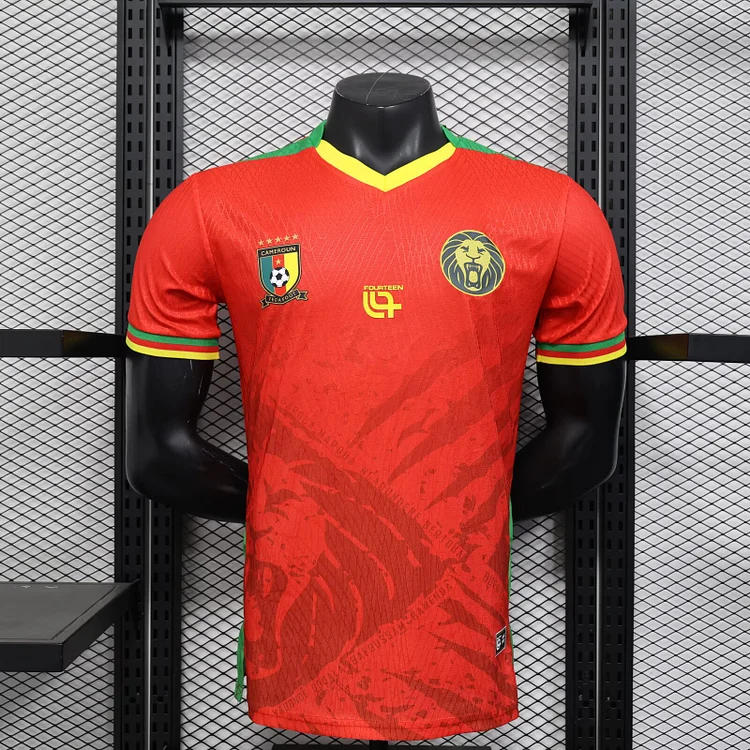 2025 Cameroon Away Jersey - Player Edition
