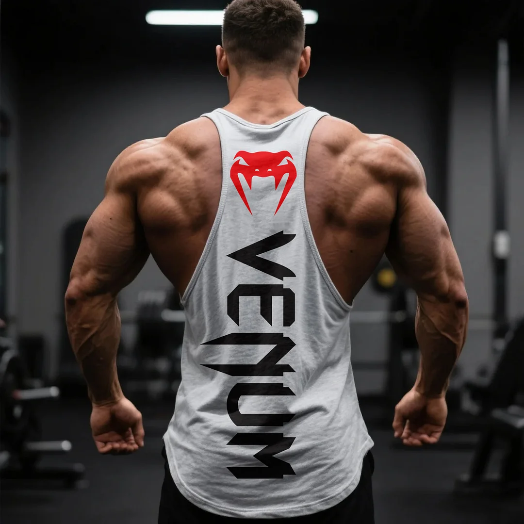 Large Size Loose Comfortable Breathable Vest Top Fitness Sports Extreme Fighting Vest