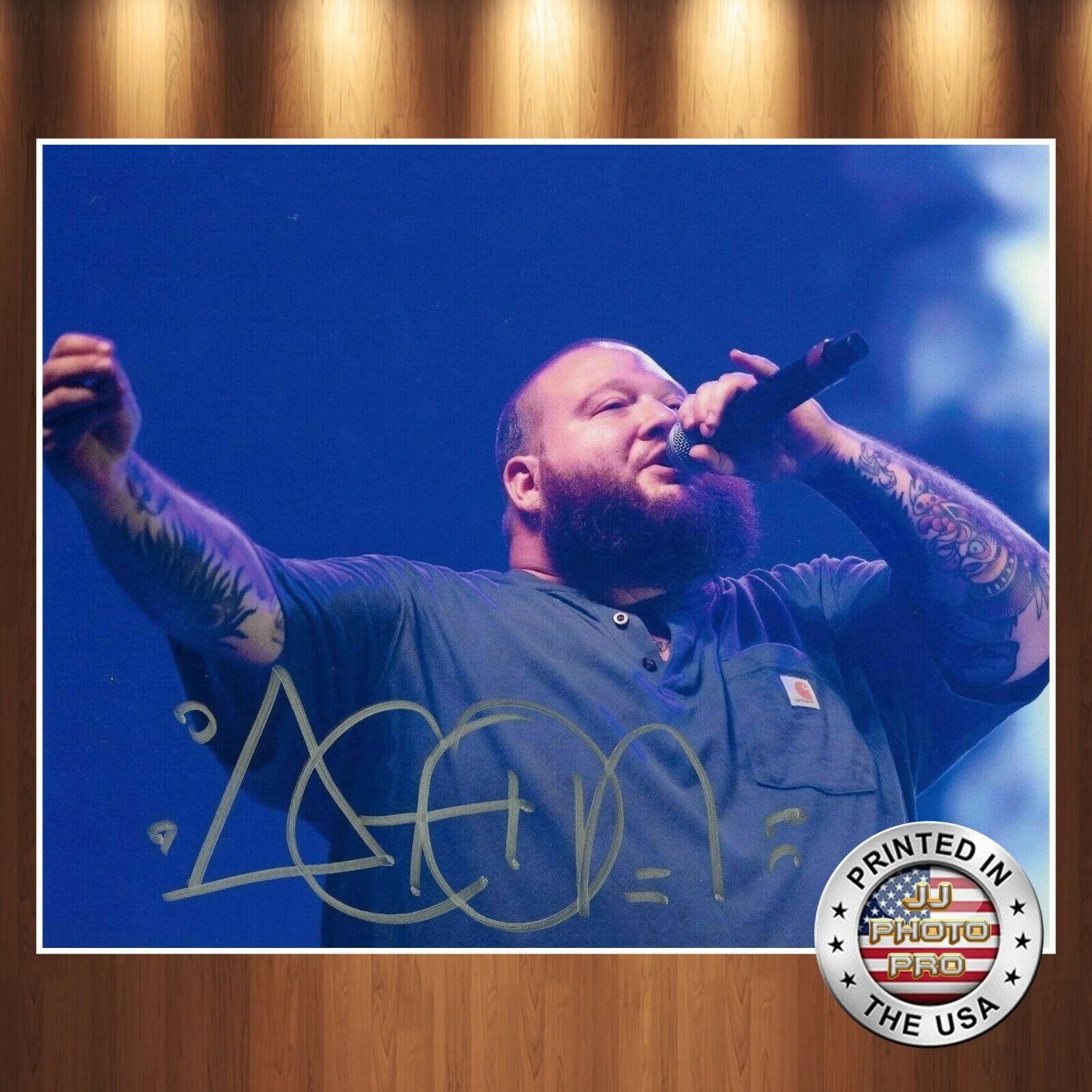 Action Bronson Autographed Signed 8x10 Photo Poster painting REPRINT