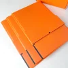 【Luxury Texture】One-Piece Folding Orange Gift Box