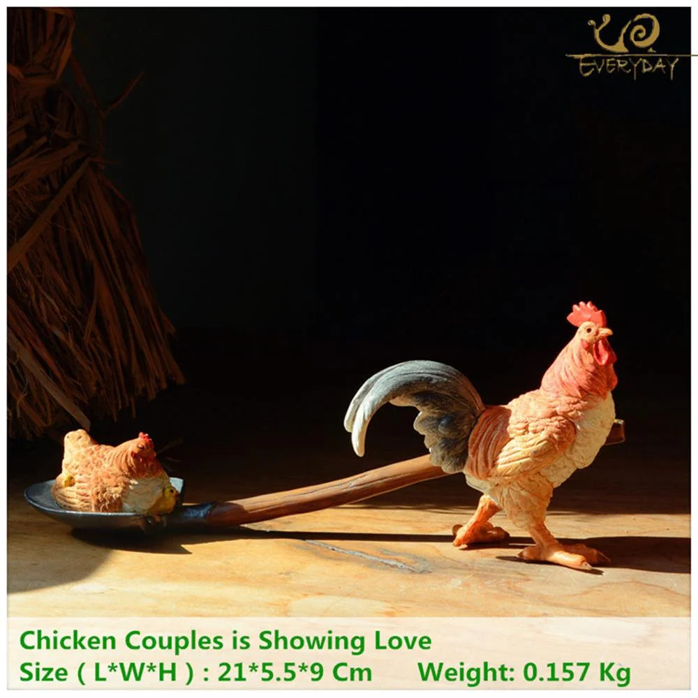 Maison et Jardin Chicken Animal Plant Pot Easter Decoration for Home Succulent Pot Balcony Flower Pots