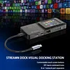 H1 Visualization Expansion Dock Suitable For Macbook Notebook Splitter USB Conversion Computer Desktop Hub Hdmi Projection DP Network Port TF/SD Card Reader Type-c Expansion Dock