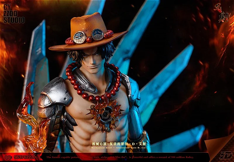 Pre-order】1/6 Scale Resurrected Portgas D. Ace with Mechanical